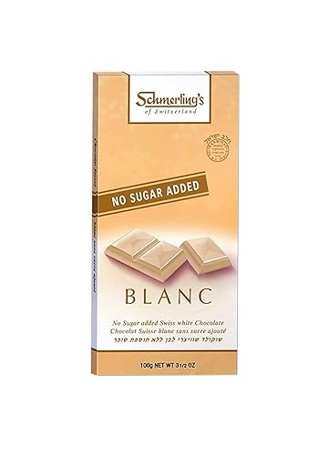 Schmerling's White Milk Chocolate Bar - No Sugar Added - 3.5oz Pack of 5