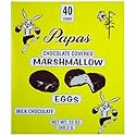 Papas Milk Chocolate Covered Marshmallow Eggs 40ct Box