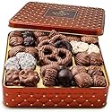 Chocolate Gift Basket, Candy Food Gifts Arrangement Platter, Gourmet Snack Box, Mothers Day Present Idea, Corporate, Employee Appreciation, Him & Her