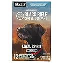 Black Rifle Coffee Company Loyal Spirit Single Serve Coffee Pods, Light Roast, 12 Count K-cup pods, 4.6-ounce box