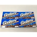 Nestle Goobers - Chocolate Covered Peanuts (Pack of 4) 3.5 oz Theater Boxes