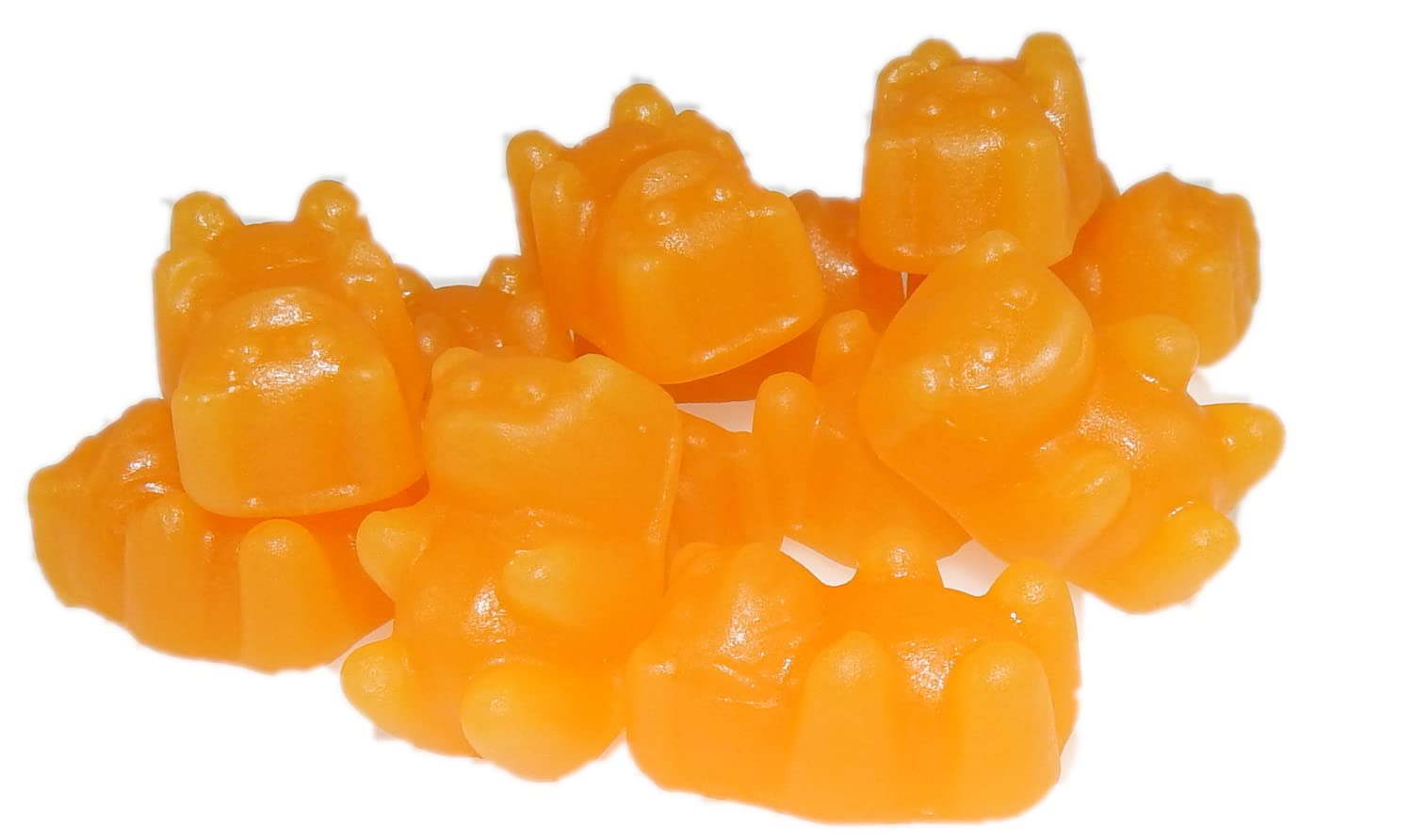 Gummy Bears Mango Chili - Sweet's Chili Mango Gummy Bears 1 Pound (16 Ounce) By CandyKorner