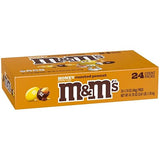 M&M'S Honey Roasted Peanut Milk Chocolate Candy Full Size Salty and Sweet Nutty On the Go Snack, 1.74 oz Pack