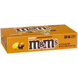 M&M'S Honey Roasted Peanut Milk Chocolate Candy Full Size Salty and Sweet Nutty On the Go Snack, 1.74 oz Pack