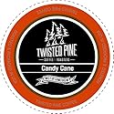 Twisted Pine Coffee Candy Cane, Flavored Coffee, Single-Serve Cups for Keurig K-Cup Brewers, 80 Count