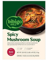 Bibigo Spicy Mushroom Soup 3-17.6 Ounces Pouches