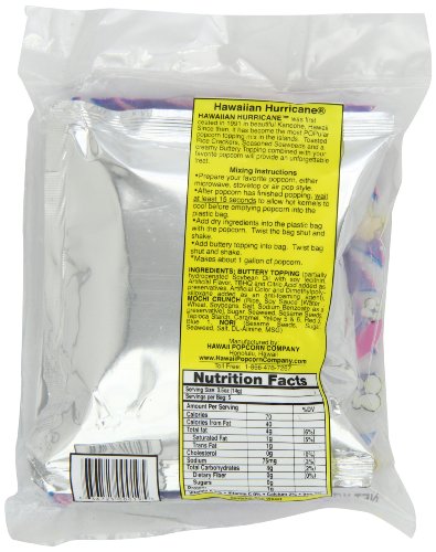 Hawaiian Hurricane Mochi Crunch Nori Popcorn Topping, 2.5 Ounce