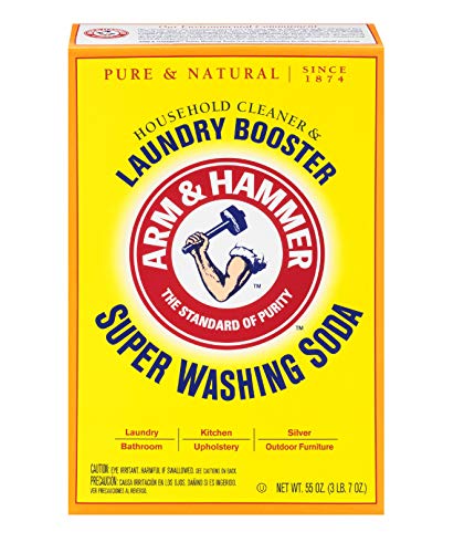 Arm & Hammer Super Washing Soda, 55 oz, Unscented, Liquid (Pack of 2)