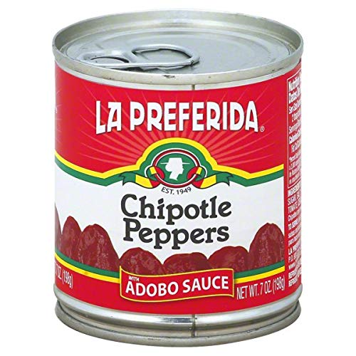 La Preferida Whole Chipotle Peppers, Hot, 7 OZ (Pack of 24)