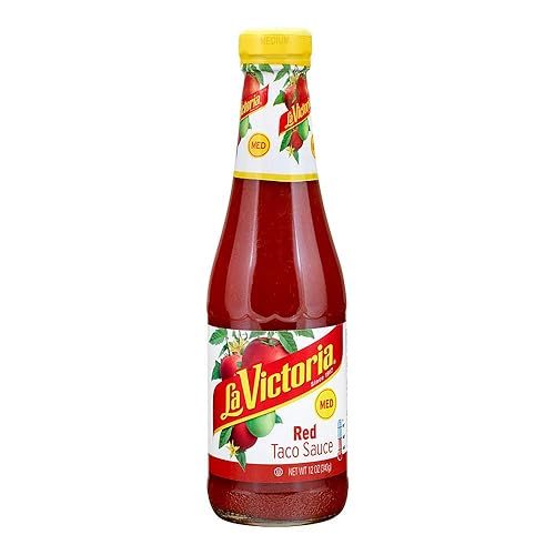 La Victoria Red Taco Sauce Medium, 12 Ounce