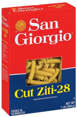 San Giorgio Cut Ziti Pasta 16 oz (Pack of 15)