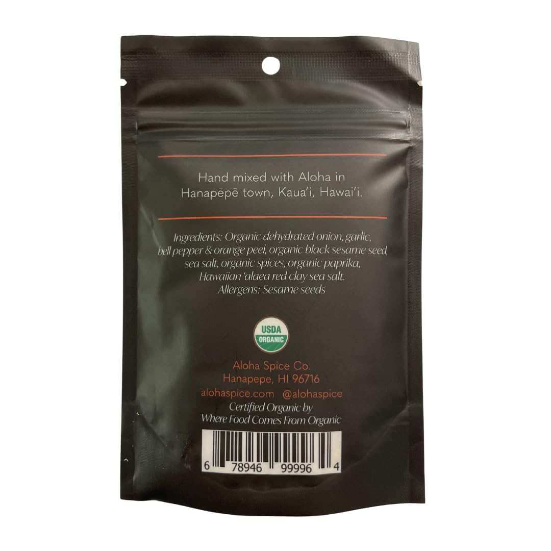 Organic Aloha Spice Company Seasoning & Rub Variety Set