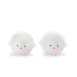 Kikkerland Set of Two Reusable Dryer Buddies for Laundry - Fabric Softener Dryer Balls - Control Static, Remove Wrinkles, Dry Clothes Faster, Lambs