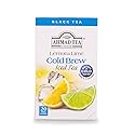 Ahmad Tea Black Tea, Cold Brew Lemon and Lime Teabags, Iced Tea, 20 ct (Pack of 6) - Caffeinated and Sugar-Free