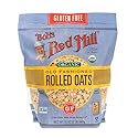Bob's Red Mill Gluten Free Organic Old Fashioned Rolled Oats, 32oz (Pack of 1) - Non GMO, Whole Grain, Vegan, Kosher