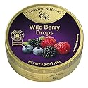 Cavendish & Harvey | Wild Berry Hard Candy Drops | 5.3 Ounce Tin