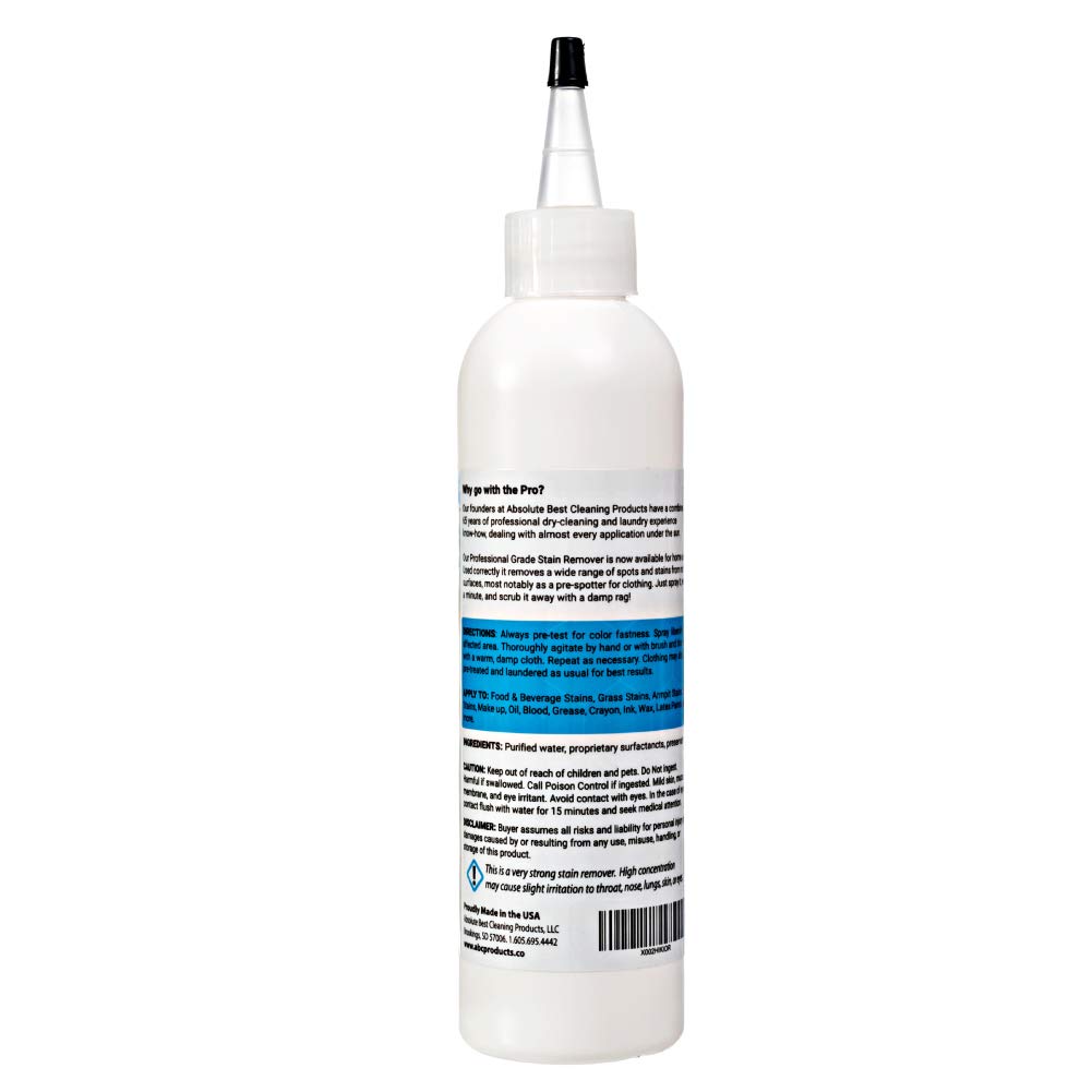 ProSpot Professional Laundry Stain Remover - The Secret of Dry Cleaners for Years, Works for Almost Any Application - Clothing, Carpet, Furniture