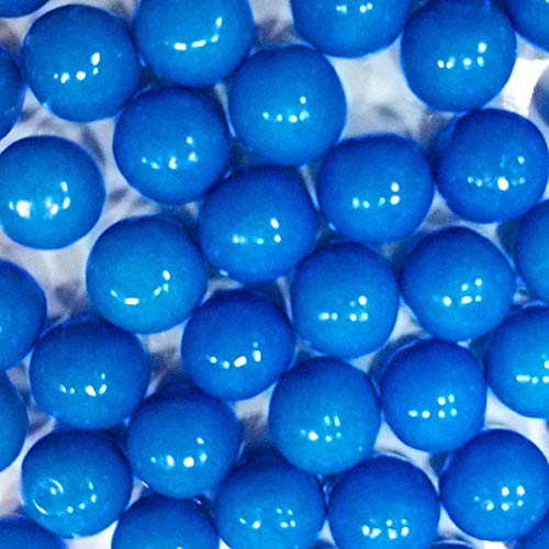 Blue 1 Inch Gumballs - BubbleGum For Baby Showers Or Gender Reveal Parties (2 Pounds)