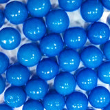 Blue 1 Inch Gumballs - BubbleGum For Baby Showers Or Gender Reveal Parties (2 Pounds)