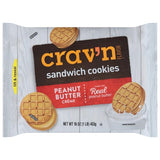 Crav'N Flavor, Sandwich Cookies, Peanut Butter Creme