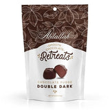Abdallah Chocolates-Double Dark Chocolate Fudge Retreats, 8 oz (2 pack, 4 oz ea.)