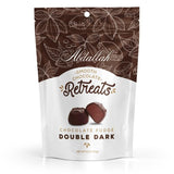 Abdallah Chocolates-Double Dark Chocolate Fudge Retreats, 8 oz (2 pack, 4 oz ea.)