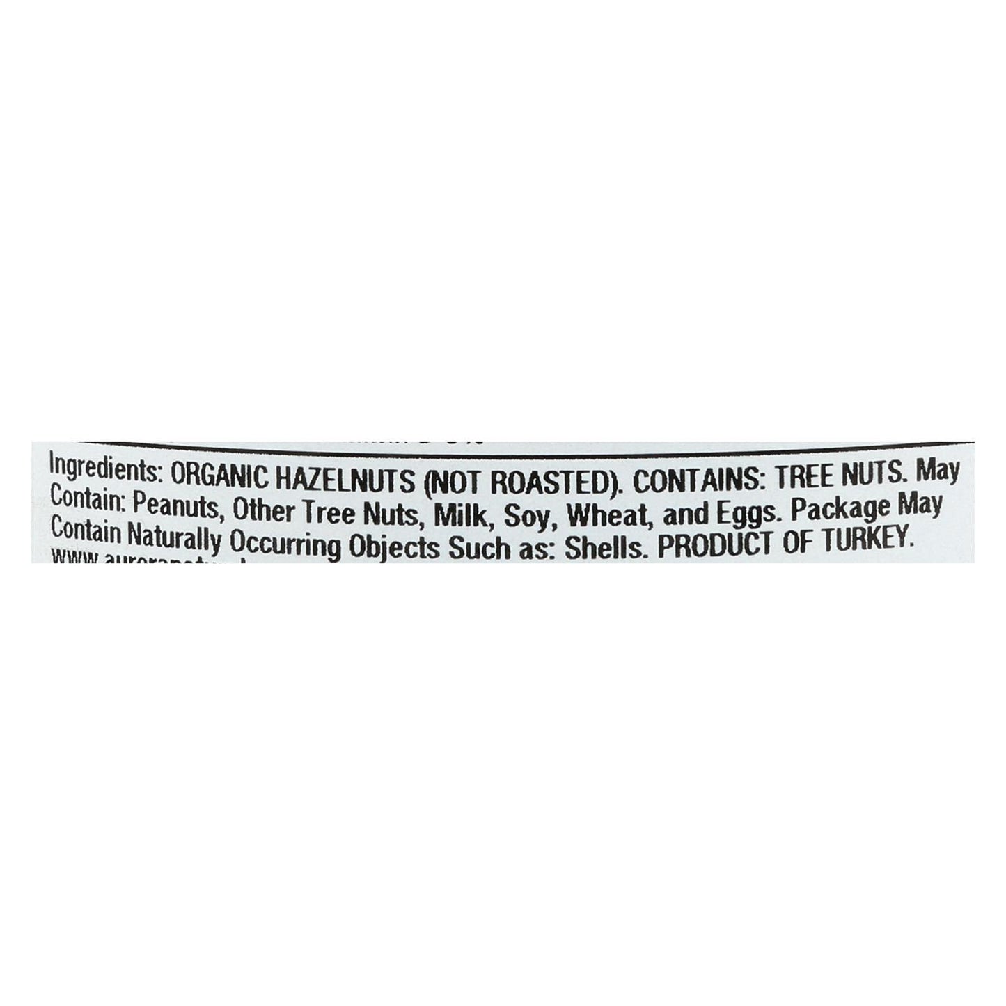Aurora Products Organic Hazelnuts, 9 Ounce