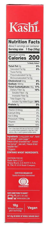 Kashi Organic Promise Cereal - Strawberry Fields - 10.3 oz (Pack of 4)