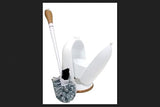 QUICKIE MFG Home Pro Brush and Caddy Tan, white, 3