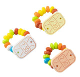 Candy Watch Bracelet, Edible Beaded Wristband with Watch Face, Nostalgic Novelty Candy Treat - 100 Count - Individually Wrapped