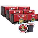 Lion Coffee Original Roast, Single-Serve Coffee Pods - 12 Count Box (Pack of Six)