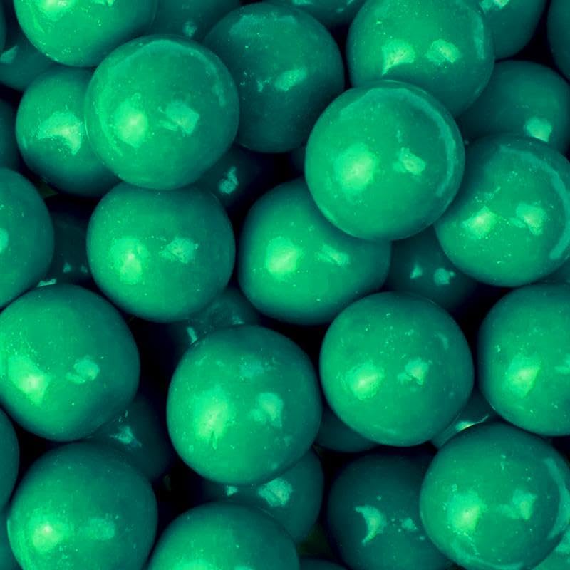 Candy Retailer Gumballs - Great For Parties or Gumball Machines - 2lb Bag (Green, Large 1")