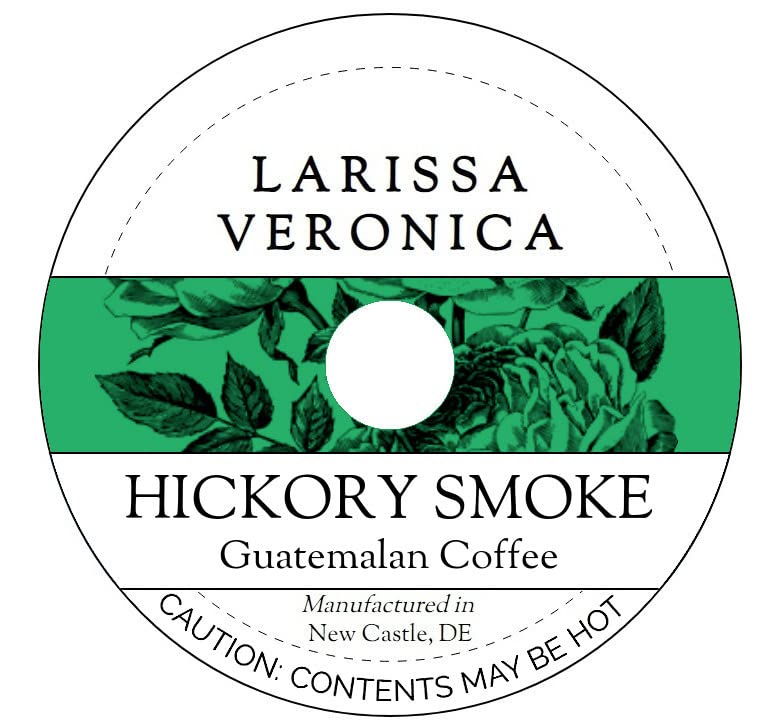 Hickory Smoke Guatemalan Coffee (Single Serve K-Cup Pods) (Gourmet, Naturally Flavored, Whole Coffee Beans) (12 pods, ZIN: 573066) - 2 Pack