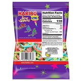 Haribo Gummi Candy, Z!ING Sour S'Ghetti, 4 oz. Bag (Pack of 12)