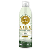 4th & Heart Ghee Cooking Spray, Grass-Fed & Pasture-Raised, High Smoke Point 485°F, Non-Stick Spray for Grilling, Baking & Air Frying, Lactose-Free, Keto & Paleo Friendly, 5 oz