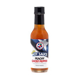 Texas Pepper Jelly Peachy Ghost Pepper Hot Sauce Net Wt. 5.7 oz (162 g)