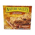 Nature Valley, Crunchy Granola Bars, Pecan Crunch, 8.9oz Box (Pack of 4)