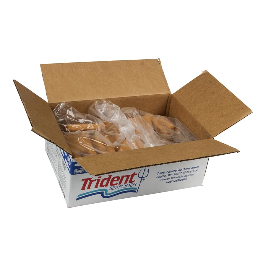 Trident Seafoods Alaskan Whole Grain Breaded Pollock, 3.6 Ounce -- 1 each.