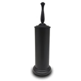 Indecor Home Matte BlackToilet Bowl Brush with Holder, Durable Bathroom Cleaning Tool, Modern Design for Easy Toilet Maintenance, Bathroom Cleaner