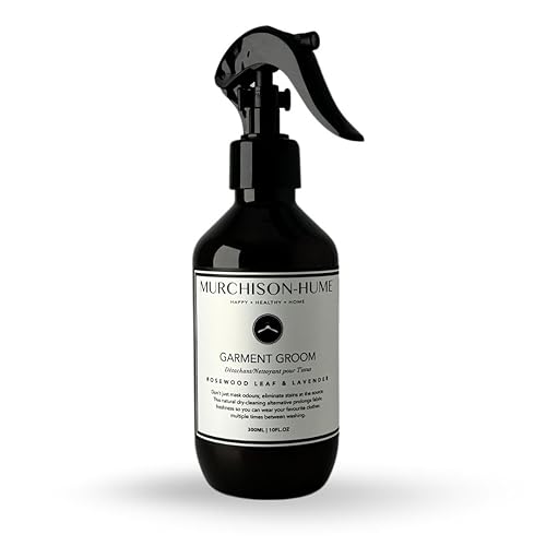 Murchison-Hume Garment Groom Fabric Freshener, Air Freshener, Odor Fighter, Laundry Treatment and Stain Remover, Rosewood Leaf & Lavender