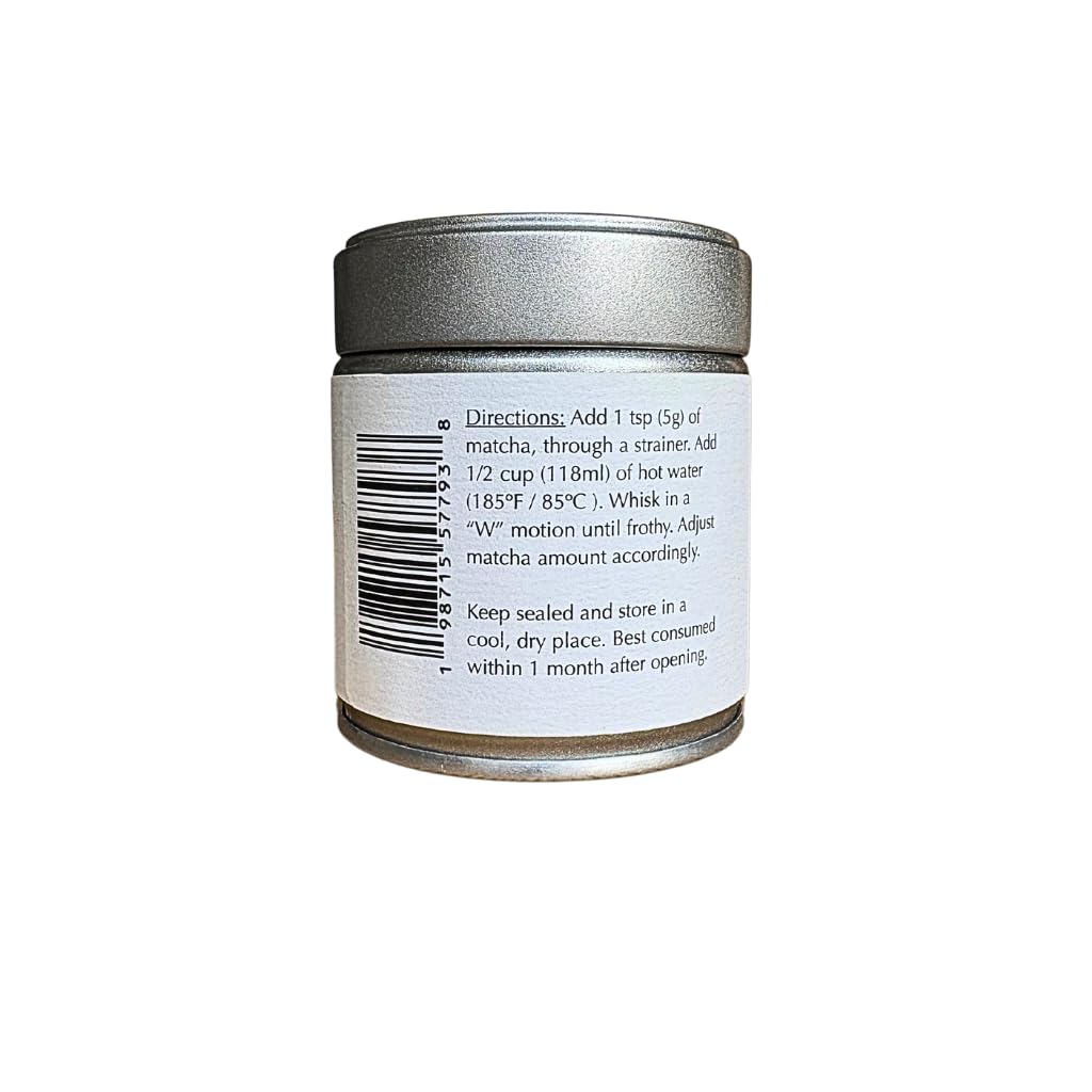 Kitsune Matcha Premium Ceremonial Grade Matcha Green Tea Powder - Authentic Japanese First Harvest from Yame region 1 oz / 28 g