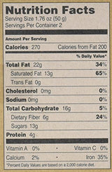Jelina Chocolatier Fair Trade Dark Chocolate Bar 72%, 3.52 Ounce (Pack of 8)