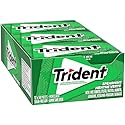 Trident Trident Sugarfree Gum, Spearmint, 12 Count