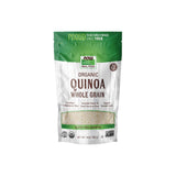 NOW Foods, Organic Quinoa Whole Grain, Gluten-Free, Ancient Grain, Source of Protein and Fiber, 16-Ounce (Packaging May Vary)