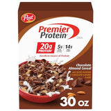 Premier Protein Chocolate Almond Cereal with Sliced Almonds, 30 oz Box
