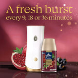 Glade Automatic Spray Refill, Pomegranate & Currant, Limited Edition Air Freshener Refill Can, 6.2 oz
