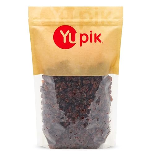 Yupik Cranberries Apple Juice Infused, 2.2 lb (35.2 oz), Gluten-Free, Kosher, Vegan, Dried Fruits, No Added Sugar, Plump & Chewy, Source of Fiber