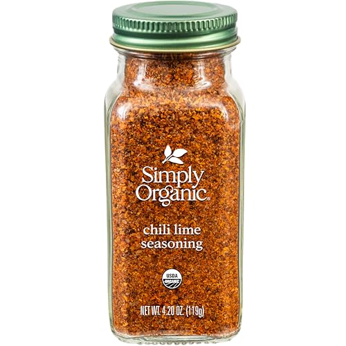 Simply Organic, Seasoning Chili Lime, 4.2 Ounce