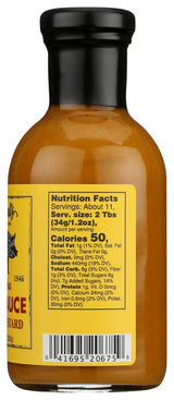 Braswells Tangy Mustard BBQ Sauce, 355 ML
