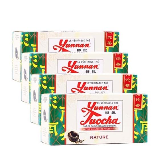Yunnan Tuocha - Tea Bags Nature Flavor-30 Bags x 4 Boxes